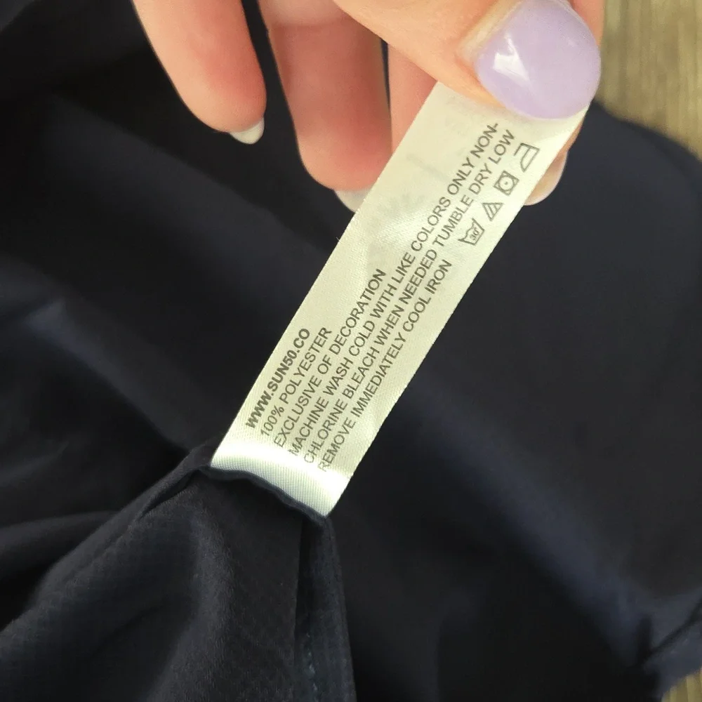 NEW! SUN50 Zip Cover-Up Dress UPF 50+ - Sun Protection Beach Cover Up Dress - Picture 11 of 12